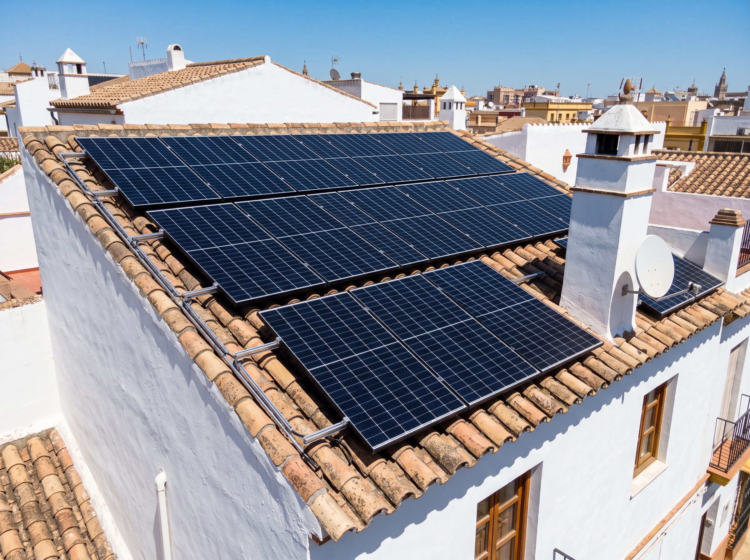 Instalación fotovoltaica residencial en Sevilla